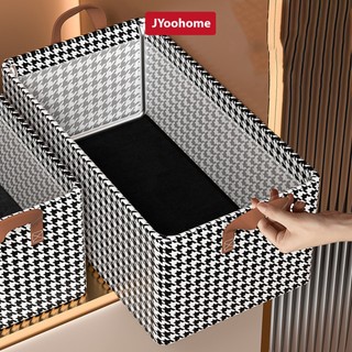 Hộp Đựng Quần Áo Khung Thép JYoohome Gấp Gọn Thông Minh Giỏ Đựng Quần Áo Đồ Lót Sắp Xếp Tủ Đồ