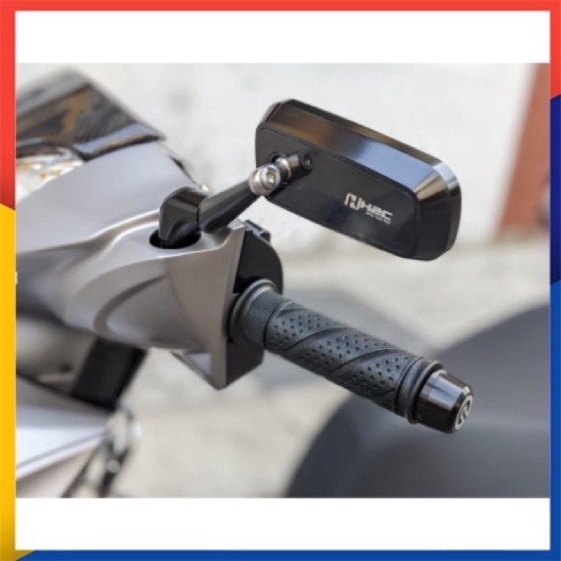กระจก H2C กระจกสีขาว มอเตอร์ไซค์ ab 2023 airblade vision sh โหมด 125i 150i winner x v1 exciter 150 หลัง