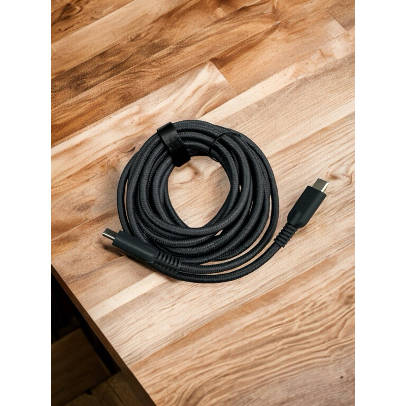 สายชาร์จเร็ว type-C แบบสองหัว 240W และการส่งสัญญาณและภาพ