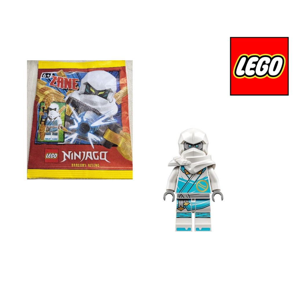 ถุงกระดาษ Lego NINJAGO DRAGONS RISING Zane - ชุด 892401 - กระเป ๋ าตัวละคร