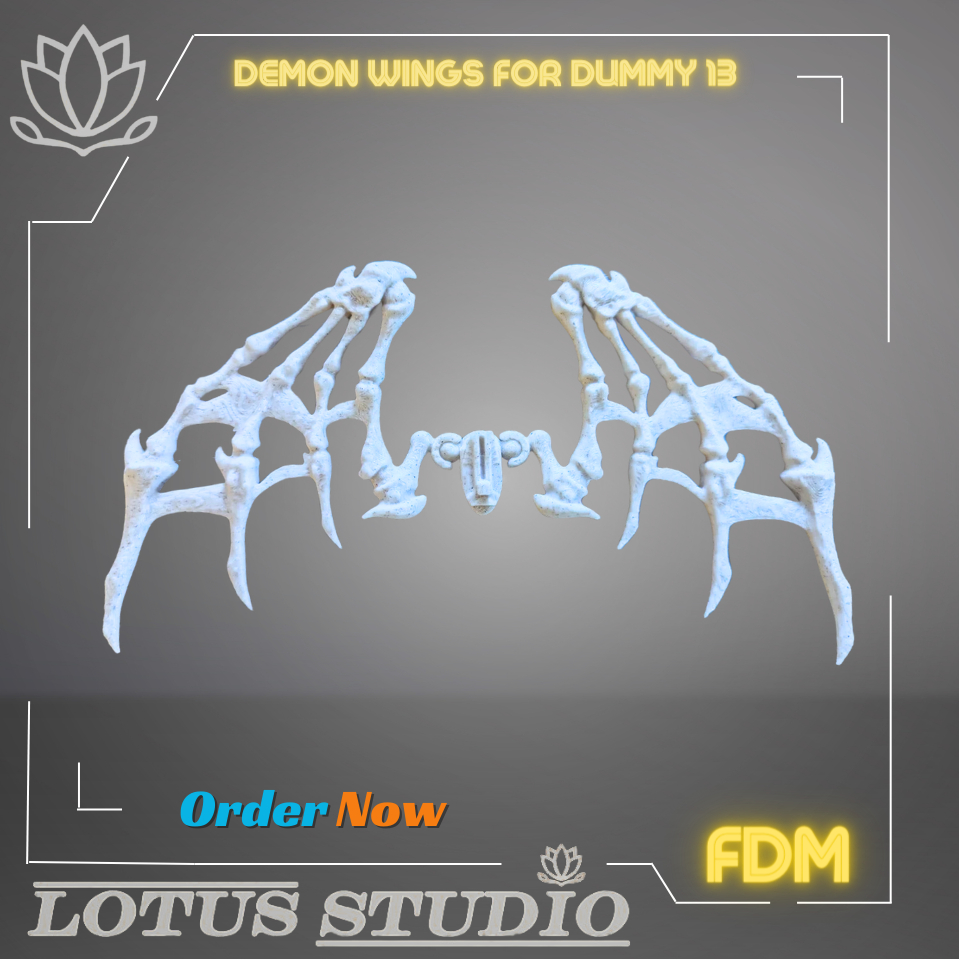 ปีกกระดูกผีสําหรับ Dummy 13