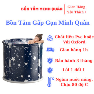 Bồn Tắm Gấp Gọn 3S, 70, 1m2, 1m4 Ngâm Thảo Dược Dành Cho Bé Và Người Lớn