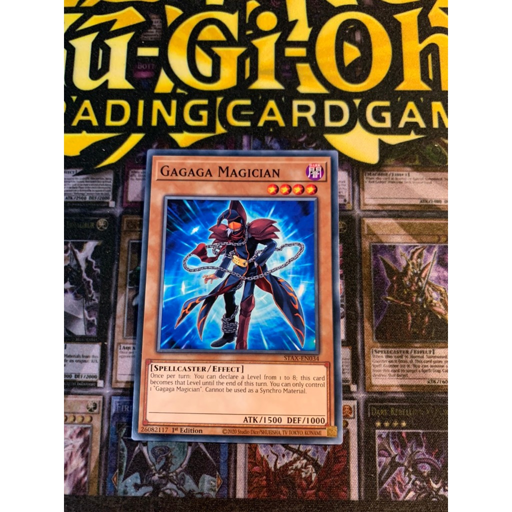 การ์ด yugioh ของแท้ Gagaga magician