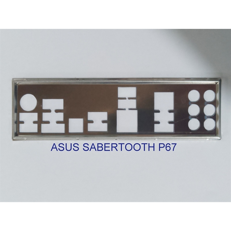FE บล็อกหลัก ASUS SABERTOOTH P67 (เมนบอร์ด IO Shield: 316)