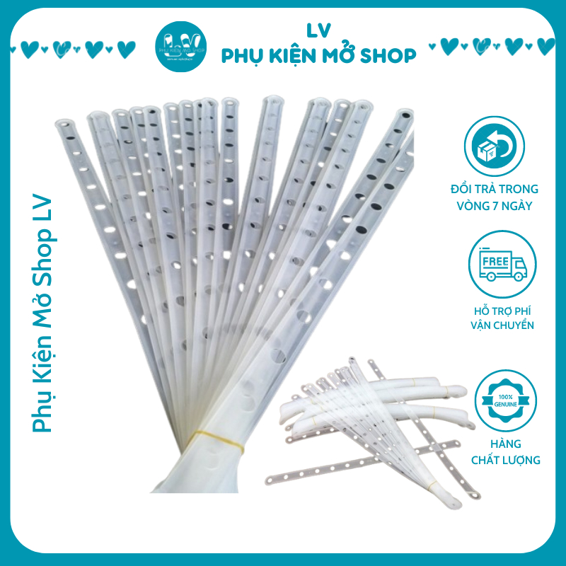 เชือกพลาสติกผสมเสื้อผ้า COMBO 10C_เชือกพลาสติกผสมเสื้อผ้า - CLOTHES HANGS FOR SHOP - SUIT MIXING STR