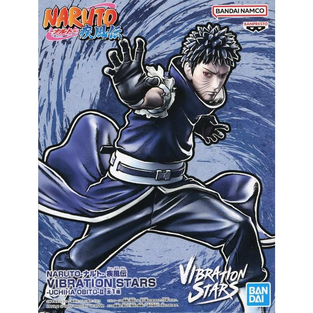 FIGURE naruto - ของแท้ รุ่น Obito Vibration star - bandai Vibration star