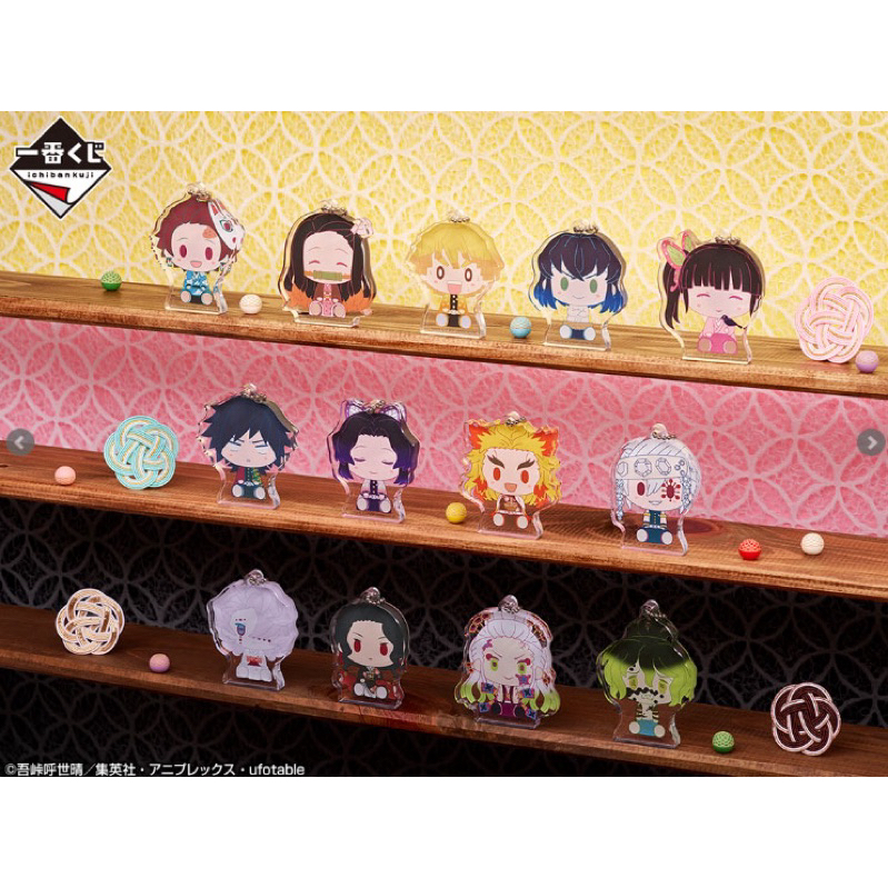 [Bandai] Kimetsu no Yaiba Chokonoko พวงกุญแจอะคริลิค | พวงกุญแจ Kimetsu no Yaiba Acritz | พวงกุญแจบล