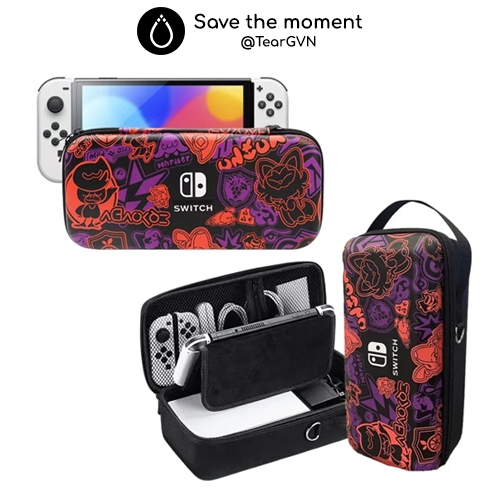 เคสกันกระแทก Pokemon Scarlet & Violet สําหรับ Nintendo Switch Oled / Switch v1,2