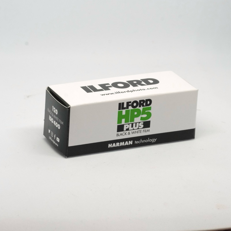 ฟิล์ม 120 สีดําและสีขาว ILFORD HP5 Plus 400 B&W INDATE