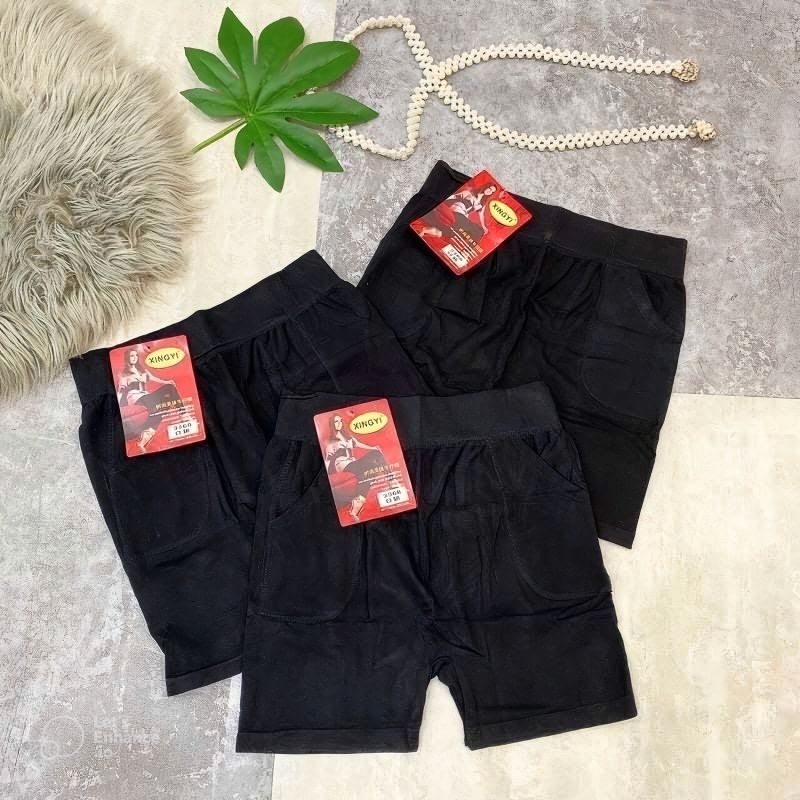 กางเกงเลกกิ้งผ้ายืดซุปเปอร์สตรี 3366 เอวสูงมีกระเป๋า กางเกงเลกกิ้งผู้หญิง ms3366 Shop An89