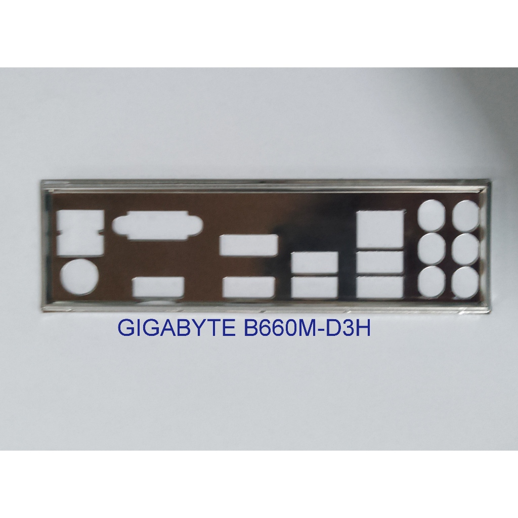 FE บล็อกหลัก GIGABYTE B660M D3H DDR4 (Mainboard IO Shield: 442)