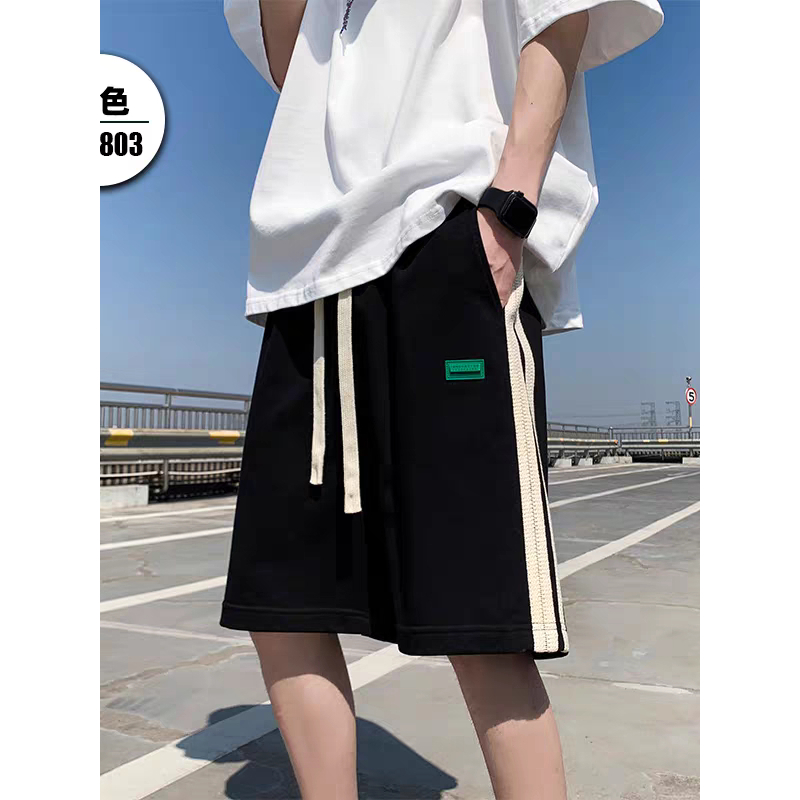 กางเกงขาสั้นผู้ชาย Honeycomb มีแถบทั้งสองด้าน ใส่เย็นสบาย กางเกงขาสั้น Unisex สําหรับผู้ชายและผู้หญิ