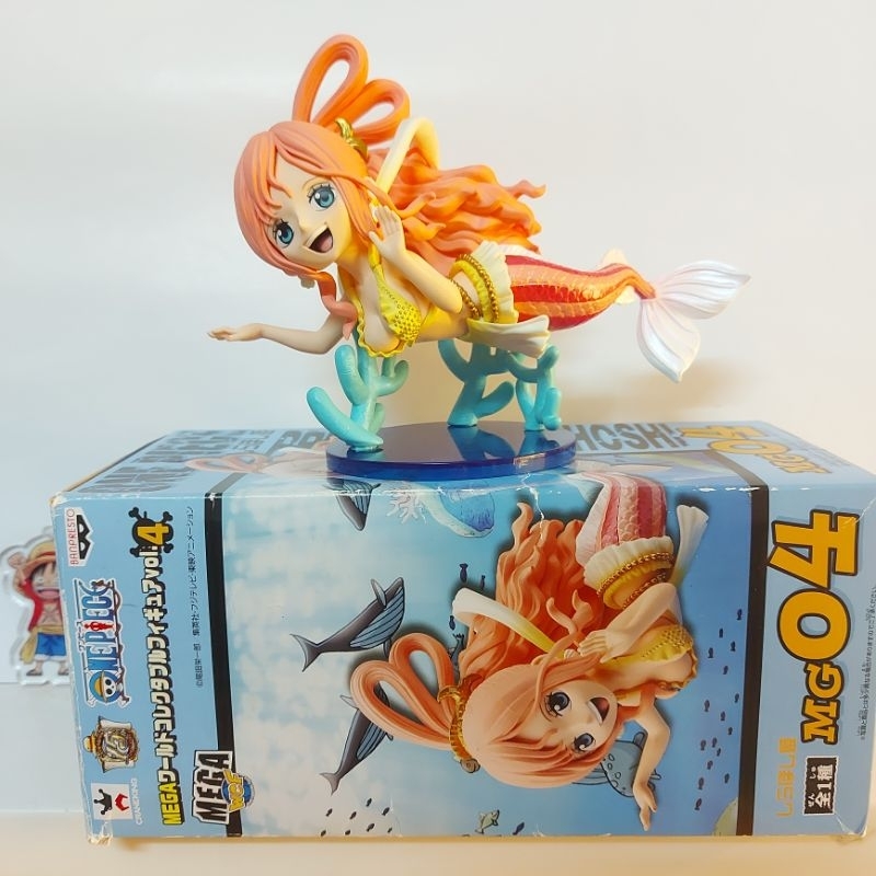 Wcf Mega Model ของแท้ [2nd + Nobox] Shirahoshi Mega One Piece Mermaid Princess