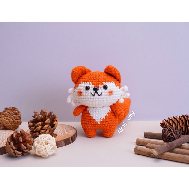 {Aichi} Fox VuVi Crochet || พวงกุญแจ Vivu Fox ของ Aichi