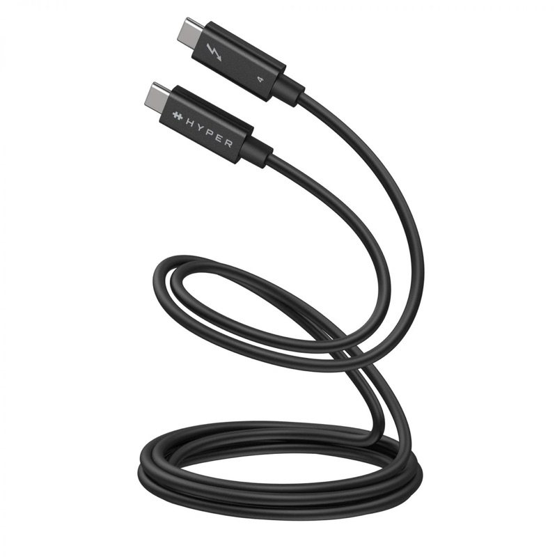 HYPERDRIVE THUNDERBOLT 4 สาย (6FT/2M) สําหรับ MAKBOOK/LAPTOP/IPAK – HDTB4AC2GL