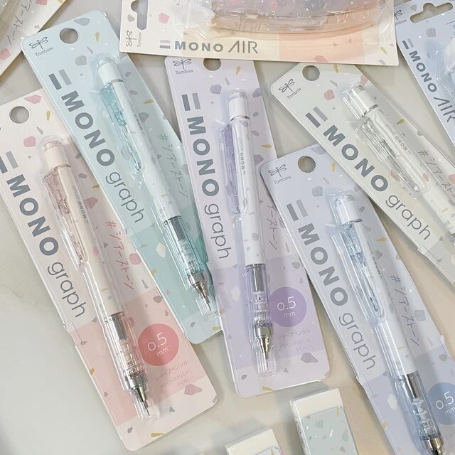TOMBOW MONO GRAPH SHAKER TERRAZZO VERSION - สีพาสเทลแก้ว