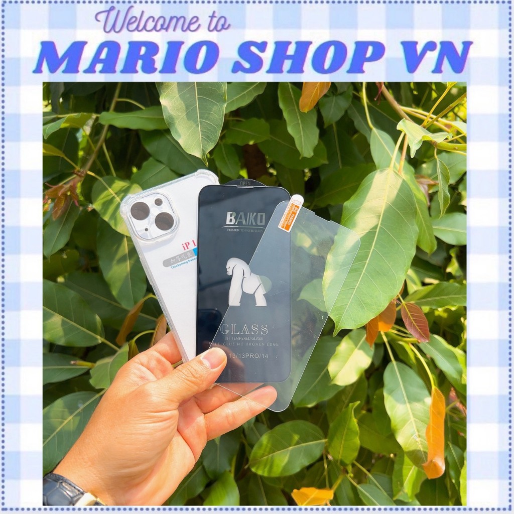 Combo 2 กระจกนิรภัยป้องกันหน้าจอสําหรับ apple 6 6s 7 8 plus se x xs max xr 11 12 13 14 pro max