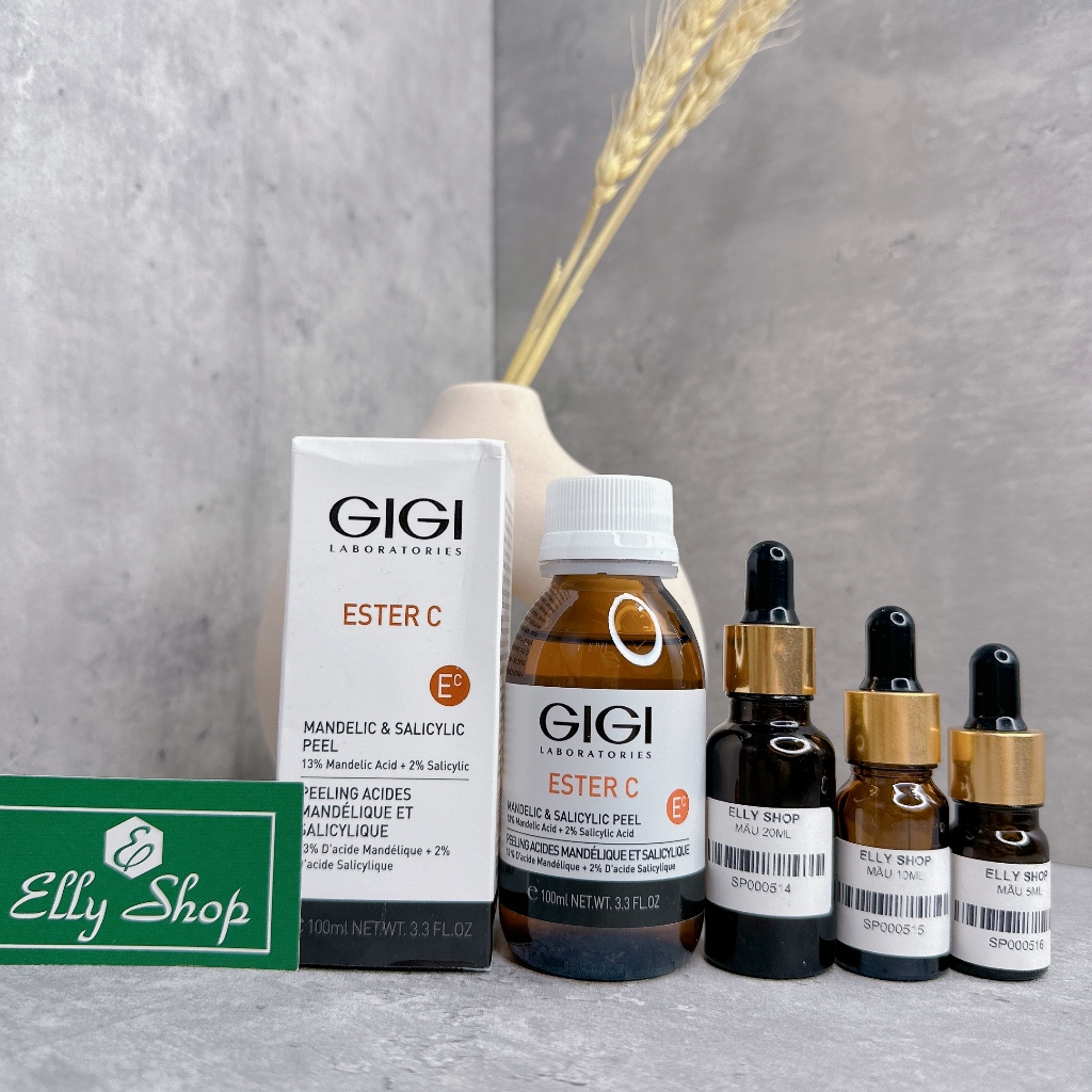 [ ตัวอย ่ าง - แปรงฟรี ] GiGi Ester C 13 % Stretchy Skin Cleansing Peel