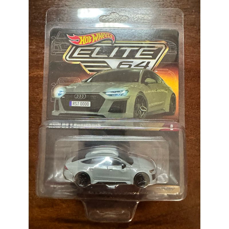 Hot Wheels Elite 64 '21 Audi RS 7 Sportback, รถโมเดลเต ็ มรูปแบบ