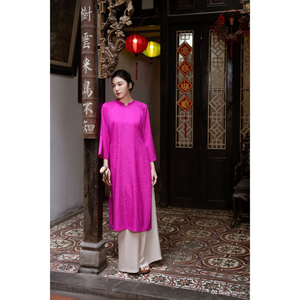 OZ Design House QUAD522XUA24 ผ้าไหมครีมหยาบ