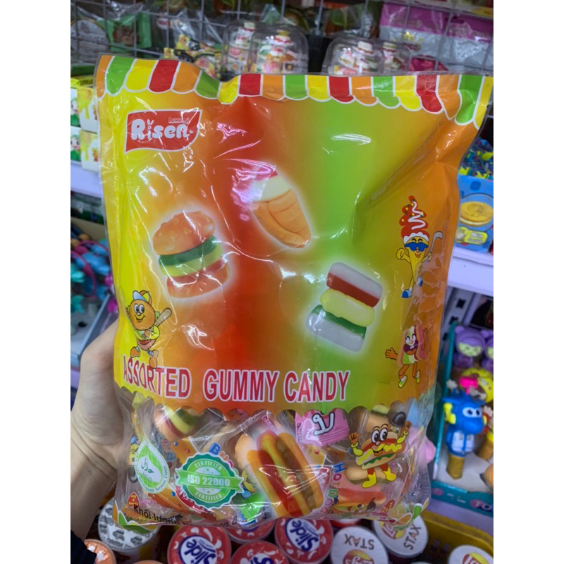 กระเป ๋ า Gummy Candy Risen Marshmallows 350g ทุกชนิด