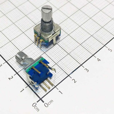 [2 ชิ้น]- EC11 Rotary Encoder 20 ตําแหน่ง 15 มม. Linhkiensmart