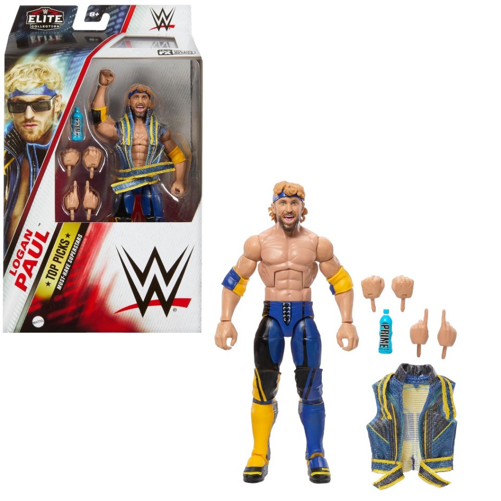 WWE Logan Paul Elite Top Picks 2024 Wave 2 รุ่น Mattel ของแท้