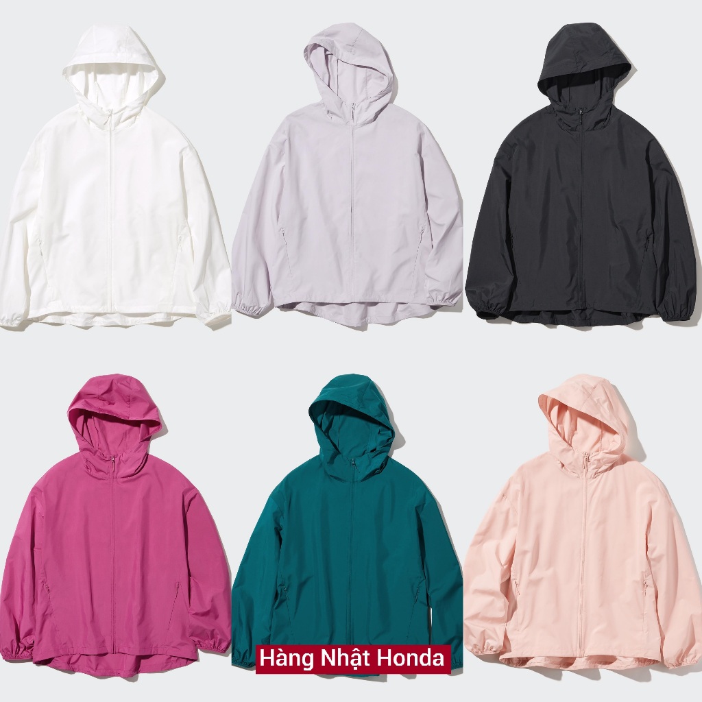 [Aut Uniqio] เสื้อกันลมกันแดด UV กันน้ํากระเป๋าผู้หญิง - แท็กญี่ปุ่น