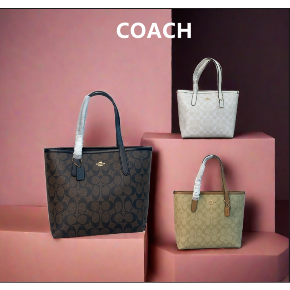 Coach CN733 Shipping mini Reverse tote Bag Shopping Bag