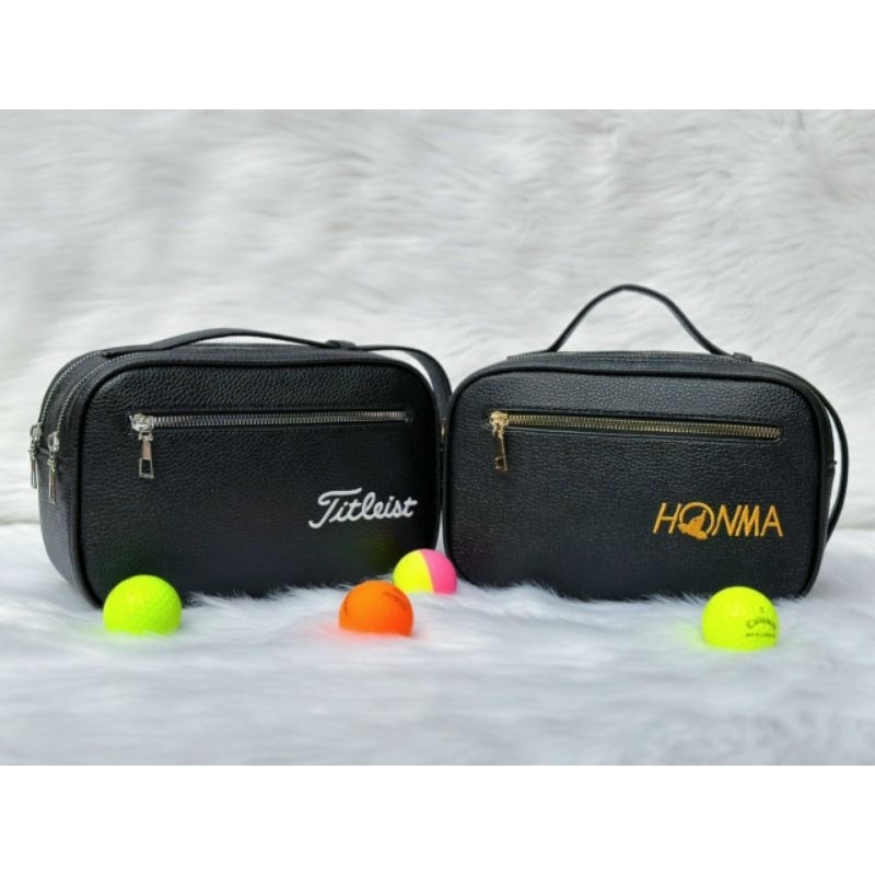 Honma Golf Hand Bag, Titleist - รุ ่ นล ่ าสุดปี 2024 - หนังคุณภาพสูง
