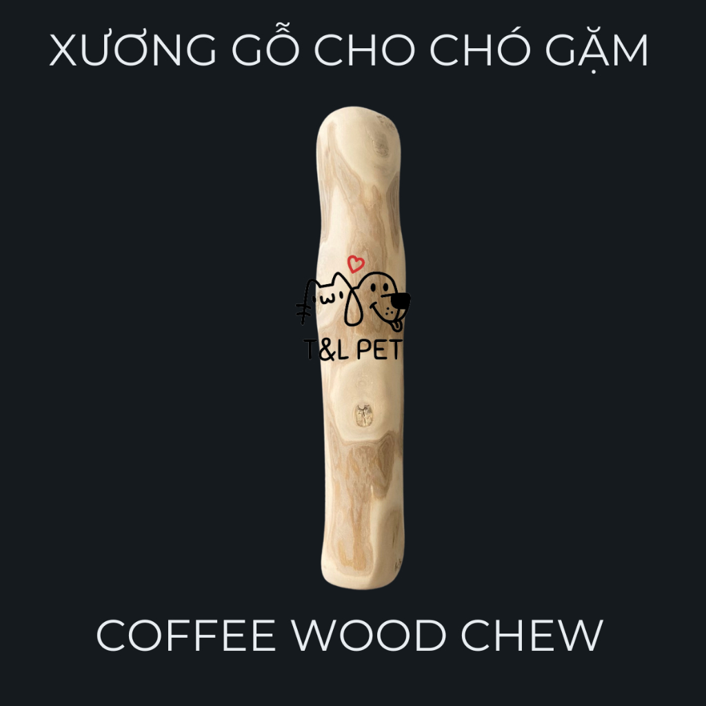 แท่งเคี้ยวสุนัขไม้กาแฟคุณภาพสูงสําหรับสุนัข