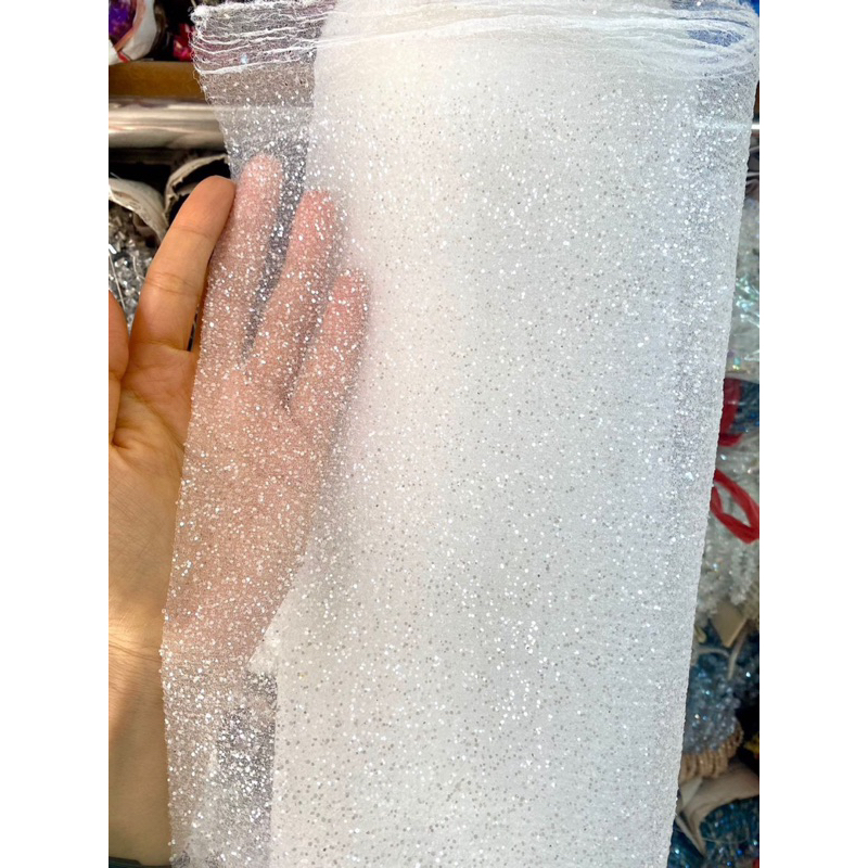 ผ้าโฟมกากเพชร พรีเมี่ยม