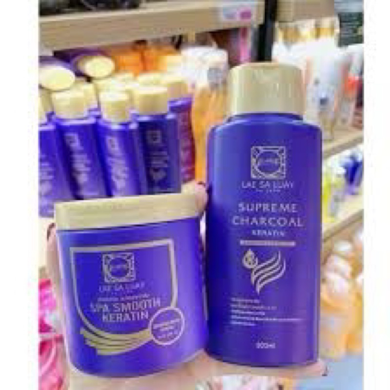 Keratin Lae Sa Luay Thai Shampoo And Conditioner 200มล