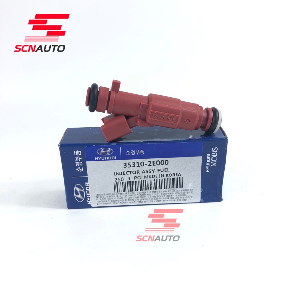 หัวฉีด (หัวฉีดฟูเอล) Elantra 1.8L/2.0L, Kona 2.0L, Forte 1.8L/2.0L. HYD รหัส 35310-2E000. 6 เดือน