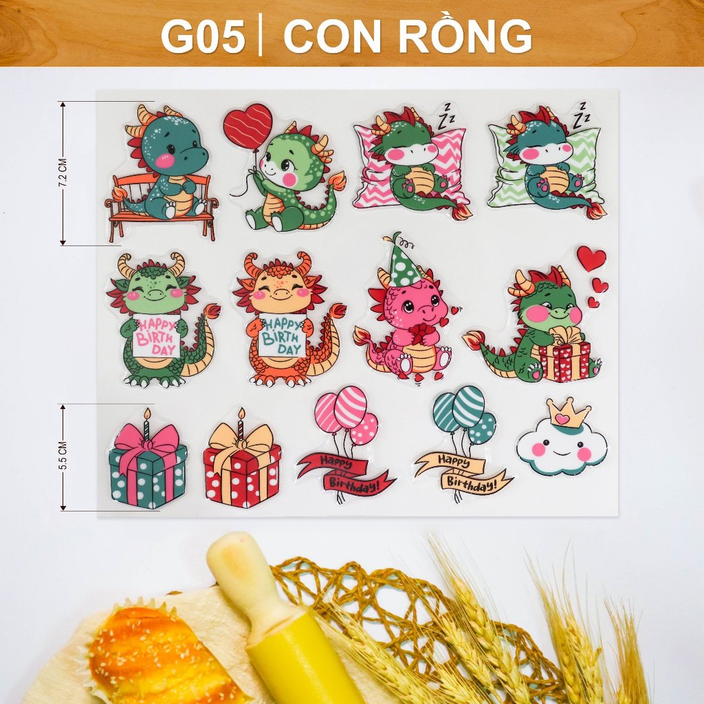 DRAGON PRINTED SOCOLA MOLD - G05