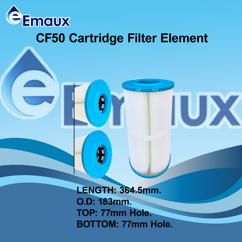 Cf50 Emaux กระดาษกรองคอลัมน ์ กรององค ์ ประกอบ , กระดาษกรอง Emaux , ตัวกรองตัวกรองสระว ่ ายน ้ ํา