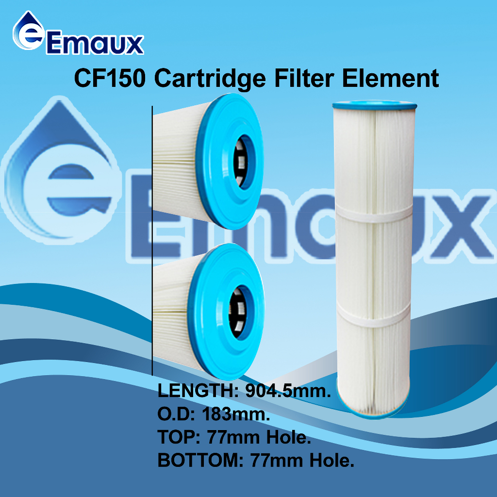 Cf150 Emaux กระดาษกรองคอลัมน ์ กรององค ์ ประกอบ , กระดาษกรอง Emaux , ตัวกรองกรองสระว ่ ายน ้ ํา