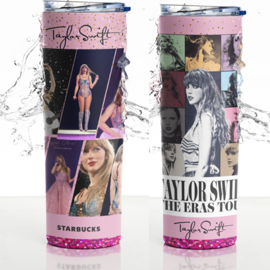 ขวดน้ํา Starbuck Taylor Swift ของขวัญ กระติกน้ําร้อนระดับพรีเมียม แก้วน้ํา Taylor Swift คุณภาพสูง แถมกระเป๋า