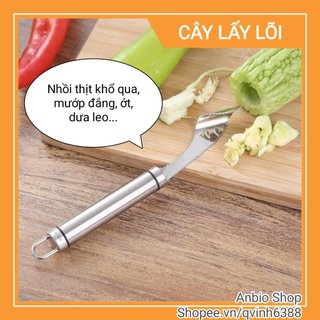 Dụng cụ lấy ruột khổ qua, mướp đắng, ớt sừng, dưa leo, hỗ trợ làm món nhồi thịt