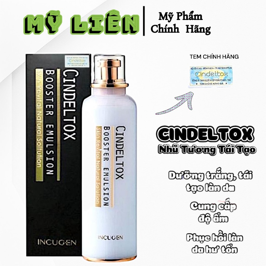 Cindeltox Booster Emulsion Korea Whitening Emulsion