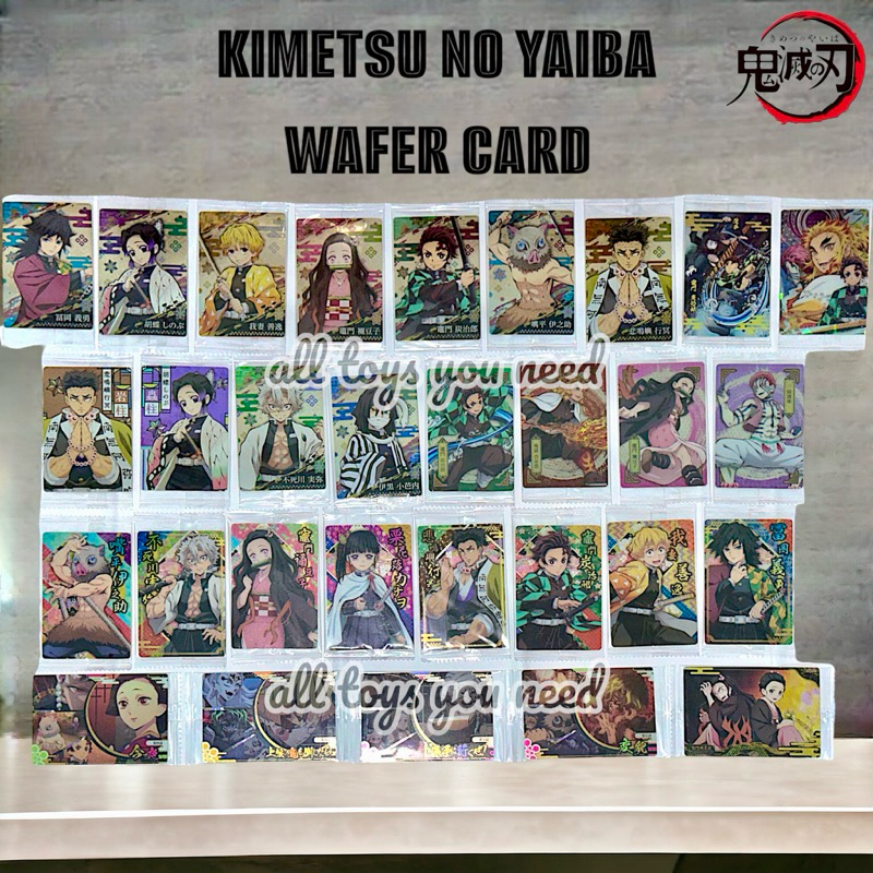 [OFF] การ์ดเวเฟอร์ Kimetsu no Yaiba | การ์ด Dignity Kimetsu no Yaiba / การ์ดมุมโค้งมน KNY | KNY Dign