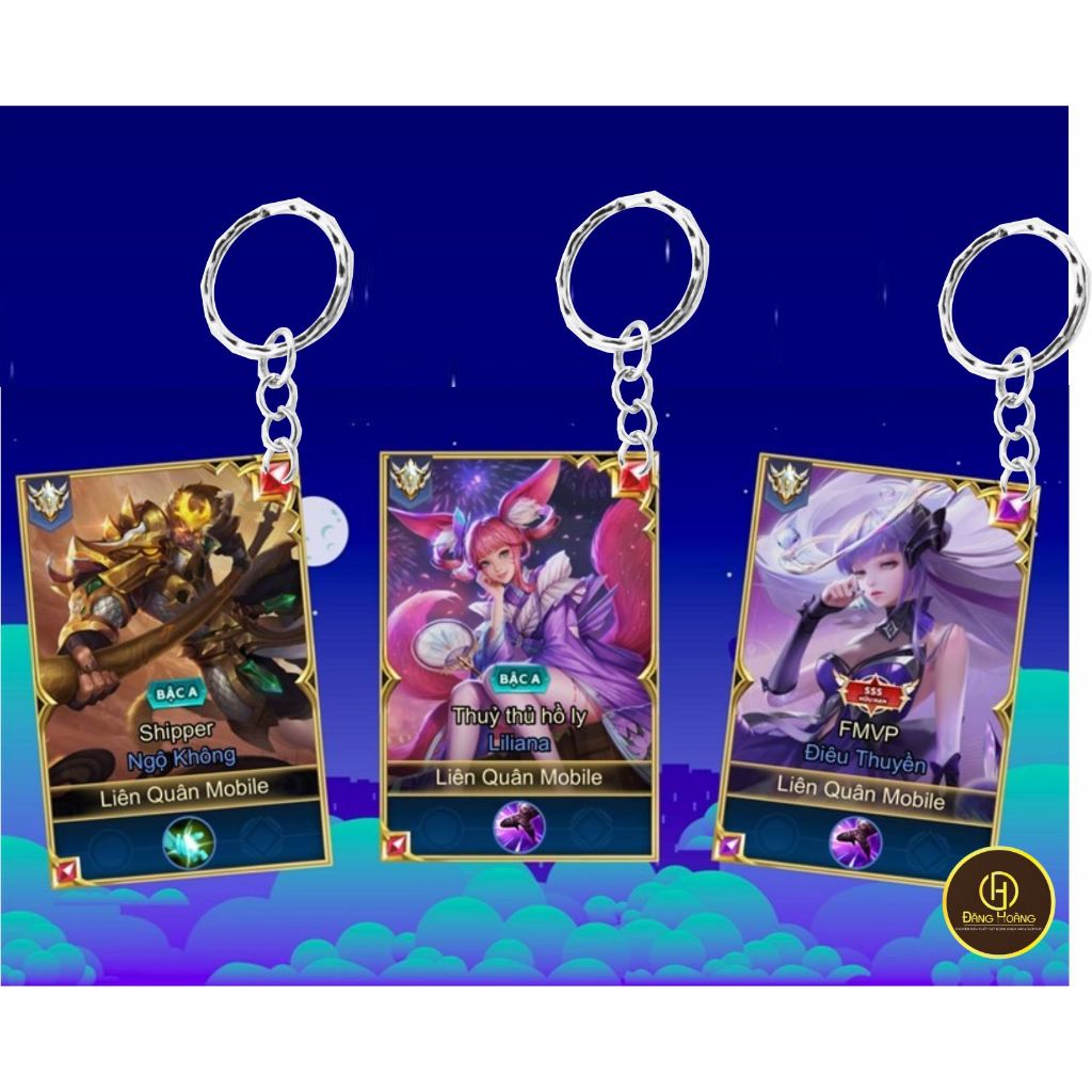 พวงกุญแจยูเนี่ยน ขอแสดง (พิมพ์ภาพตัวละครเกม) MESSAGE TRK SHOP WHEN DH