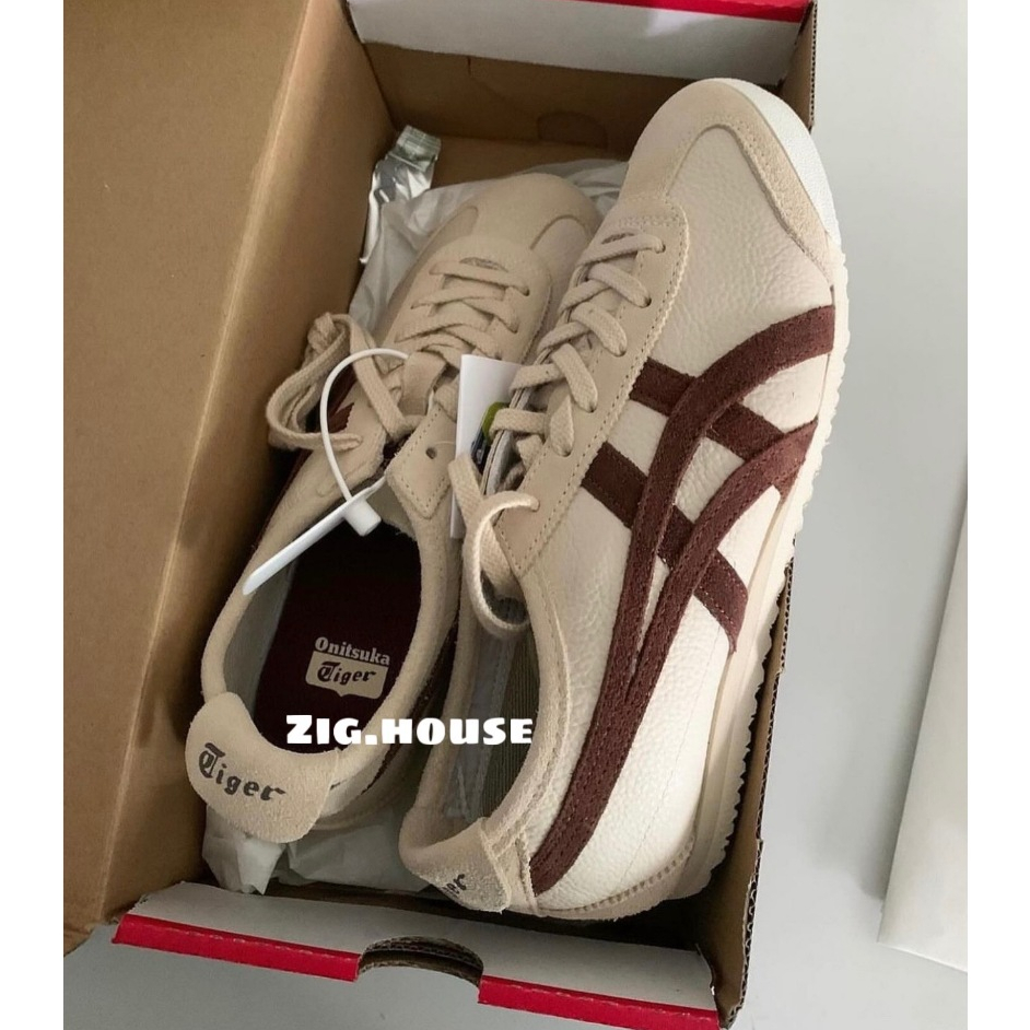 รองเท้า Onitsuka Tiger สีน้ําตาลวินเทจ