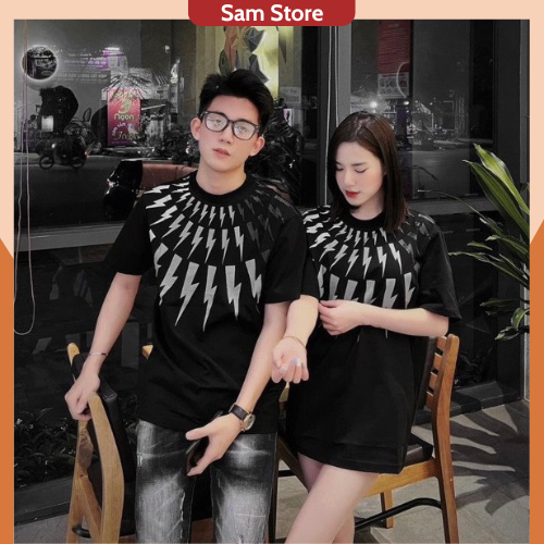 เสื้อยืดผู้ชายและผู้หญิง Lightning Bolt ใหม่ล่าสุด, เสื้อยืด Lightning Bolt สําหรับผู้ชายและผู้หญิง