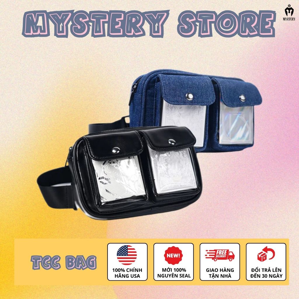 Western/american Card Crossbody Bag Decks Bag โดย TCC Magic - Fashion Western Card Crossbody Bag Acc