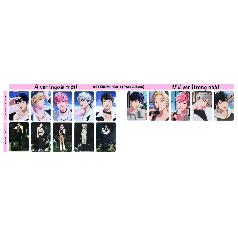 [PLAVE] PLAVE 134-1 โฟโต้การ์ดอัลบั้ม poca odd