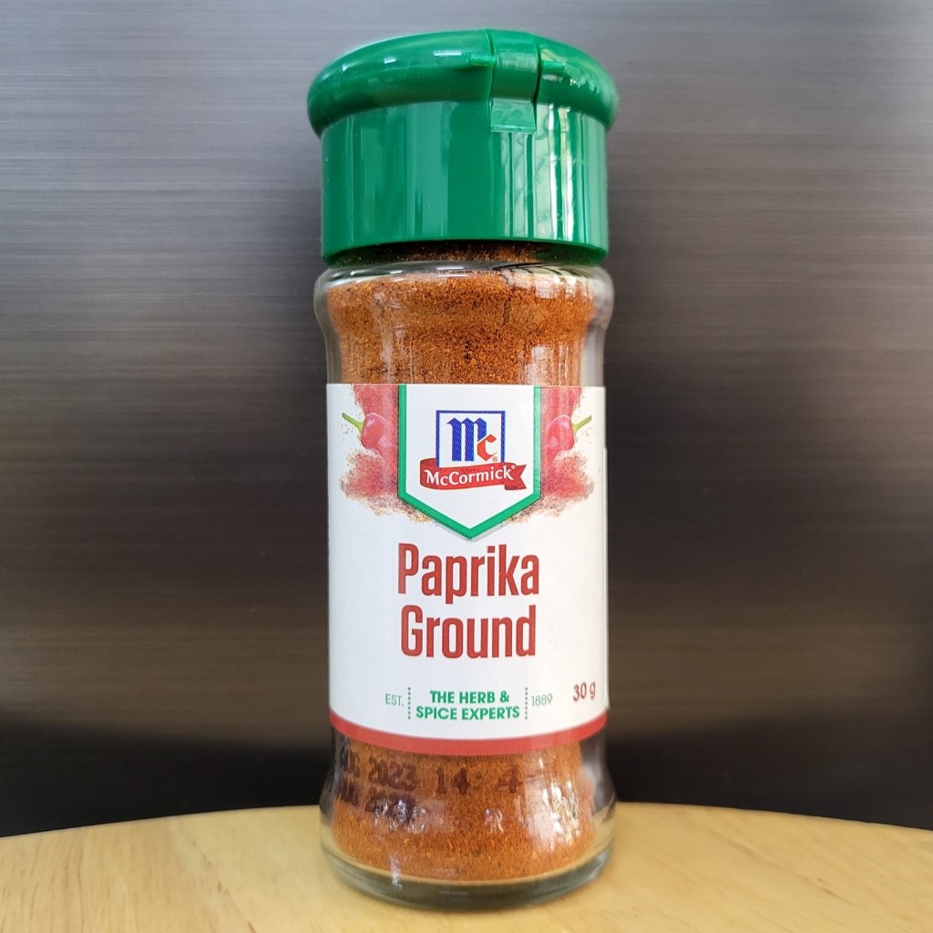 Mccormick - Paprika Bottle 30g - ไก ่ / ออสเตรเลีย / Paprika Ground The Herb &amp; Spice Experts Chili Powder