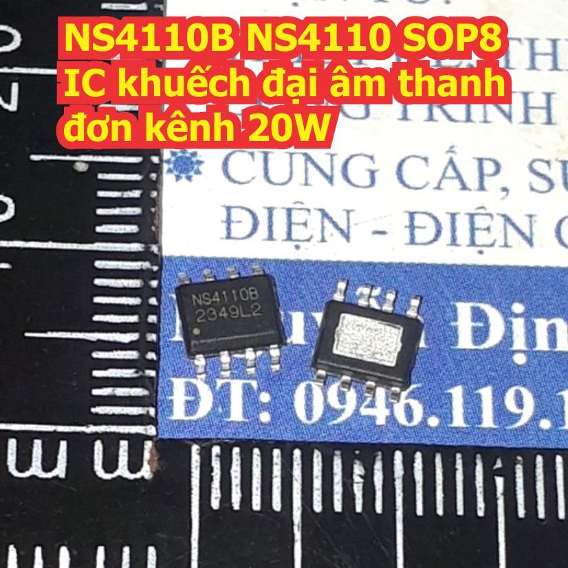 5pcs NS4110B NS4110 NS4160B NS4160 NS4165B NS4165 NS4158 4158 SOP8 Single Channel Audio Amplifier IC