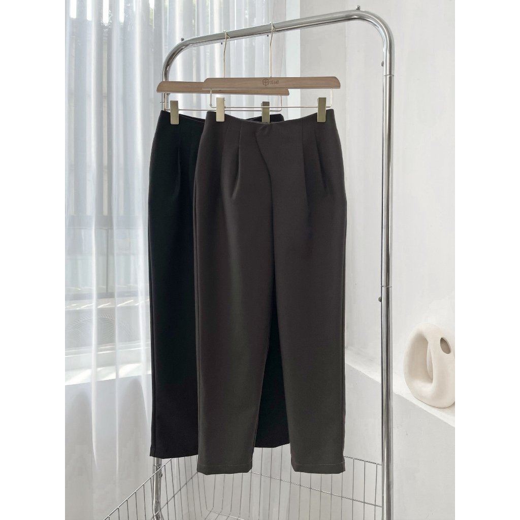 กางเกงขนาดใหญ่ของผู้หญิงกางเกงขนาดใหญ่ Flattering Design Baggy กางเกงสําหรับทํางาน Streetwear ทุกขนา