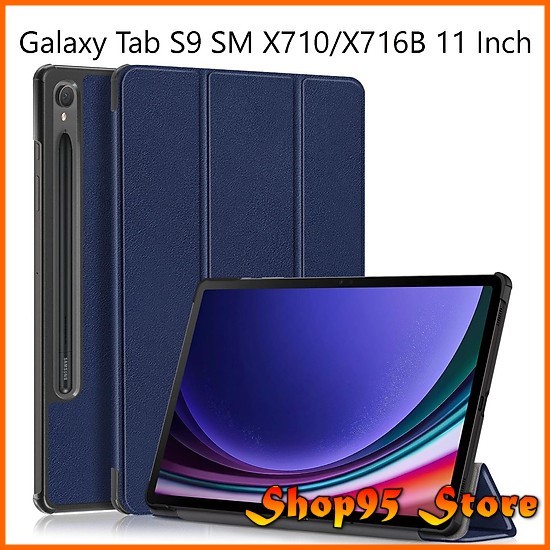 เคสหนังแม่เหล็กสําหรับ Samsung Galaxy Tab S9(11.0 นิ้ว) SM-X510 SM-X516B